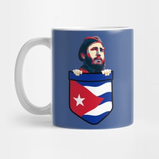 Fidel Castro Cuba Chest Pocket Mug